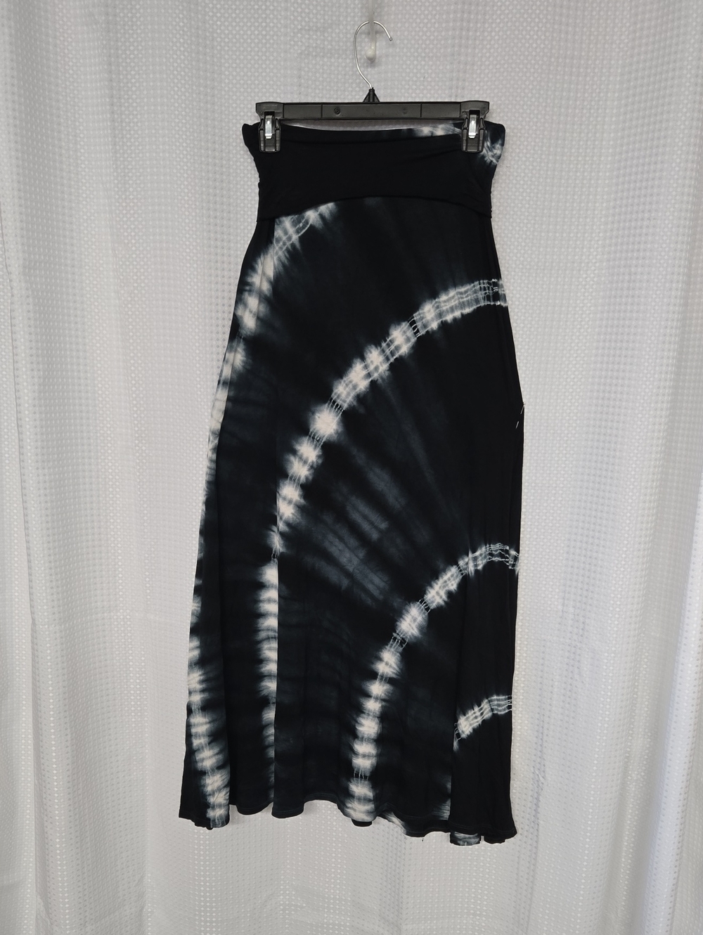 Promesa Black & White Tie-Dye Maxi Skirt